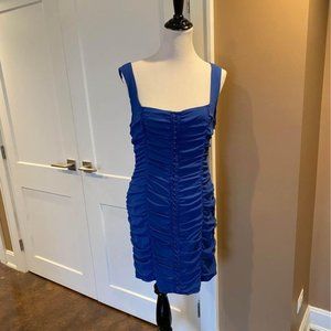NWT Missguided dress blue size 10